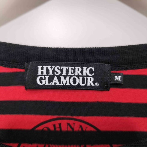 ヒステリックグラマー HYSTERIC GLAMOUR RAMONES BORDER LS TEE メンズ JPN:M