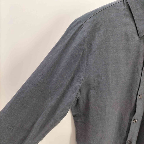 ジョルジオアルマーニ Giorgio Armani 90S イタリア製 黒タグ L/S ドレス シャツ メンズ 38/15