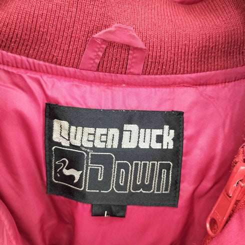 Queen Duck Down ナイロン ダウンコート レディース import:L