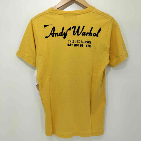アンディウォーホル バイヒステリックグラマー andy warhol by HYSTERIC GLAMOUR BIG A S/S TEE ビッグプリント Tシャツ メンズ JPN:S