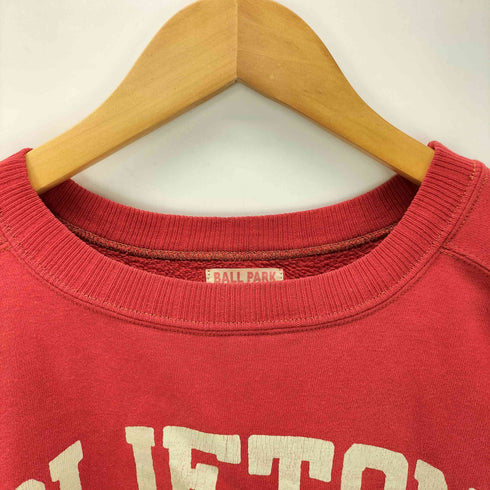 ジョーマッコイ JOE McCOY TOYS McCOY 旧タグ BALL PARK CLIFTON 21 TIGERS 3段 プリント フリーダムスリーブ スウェット メンズ 36