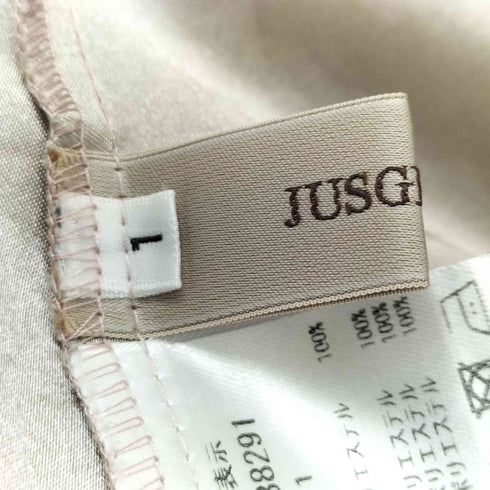 ジャスグリッティー JUSGLITTY チューリップ刺繍マーメイドスカート レディース JPN:1