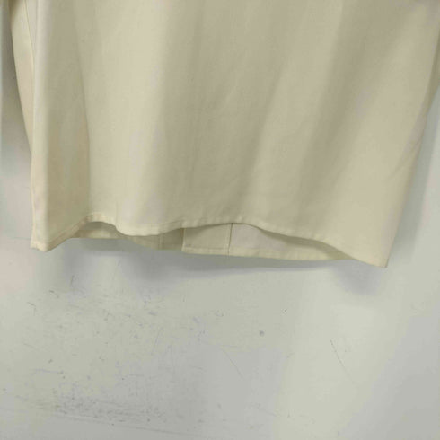 クレージュ courreges ロゴラインストーン付き バックボタンブラウス レディース 9R