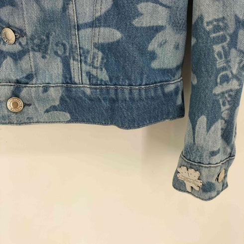 マークジェイコブス heaven by marc jacobs LASER FLORAL DENIM JACKET デニムジャケット レディース import:M