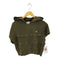 HTH short sleeve zip hoodie 半袖 ジップアップパーカー Y2K レディース FREE