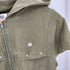 HTH short sleeve zip hoodie 半袖 ジップアップパーカー Y2K レディース FREE