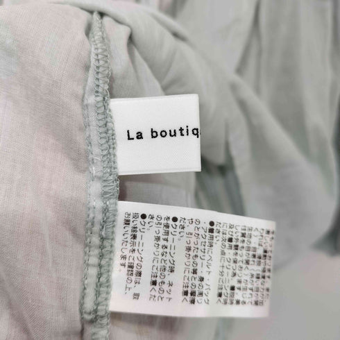 ラブティックボンボン La boutique BonBon 愛され ピンタックレースブラウス レディース FREE