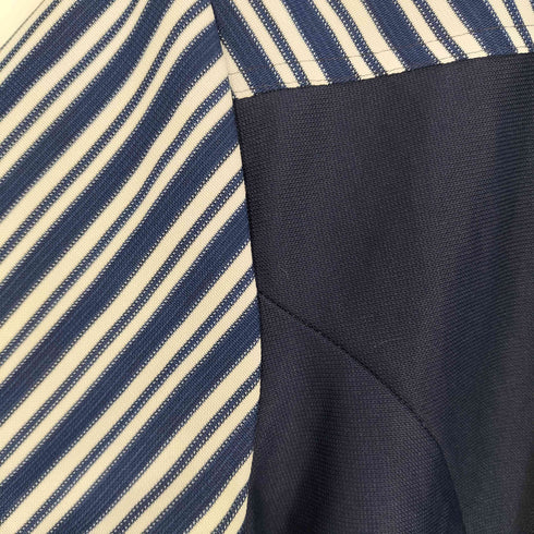 70S ストライプ切替 従業員 制服 レディース 14