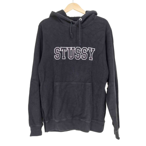ステューシー Stussy フロントロゴ刺繍 フーディー プルオーバー メンズ import:M