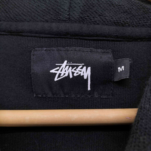 ステューシー Stussy フロントロゴ刺繍 フーディー プルオーバー メンズ import:M