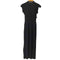 スライ SLY SLEEVELESS PLEATS HG OP ノースリーブ プリーツ ニットワンピース レディース FREE