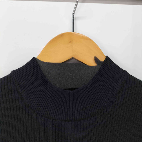 スライ SLY SLEEVELESS PLEATS HG OP ノースリーブ プリーツ ニットワンピース レディース FREE
