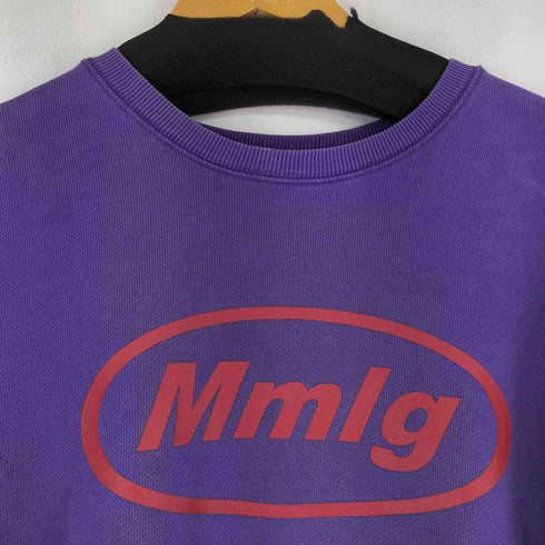 エムエムエルジー Mmlg ロゴプリント スウェット レディース JPN:M