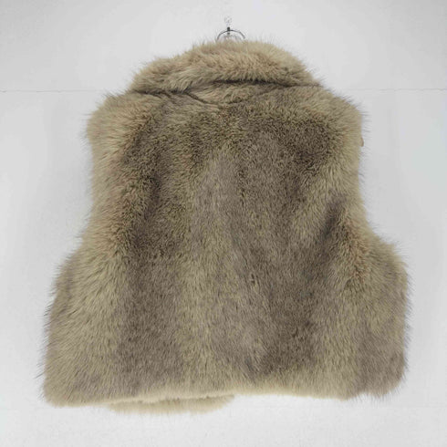 ザラ ZARA フェイクファー ベスト レディース import:L