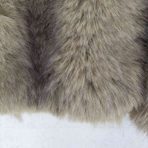 ザラ ZARA フェイクファー ベスト レディース import:L