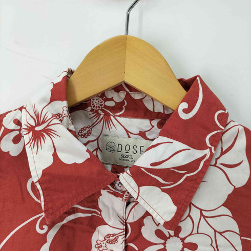 DOSEA ハイビスカス 半袖 シャツ レディース JPN:L