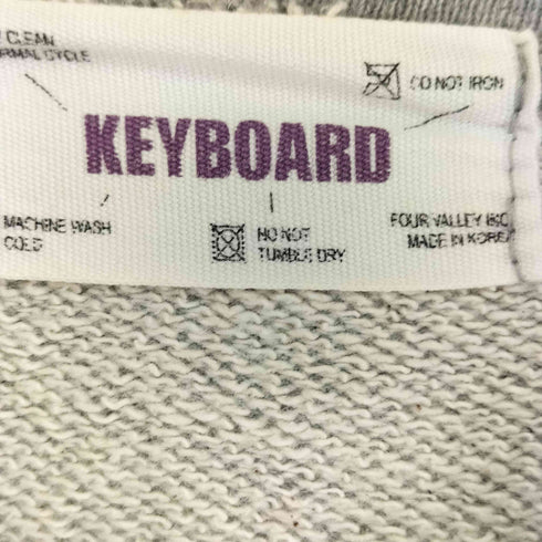 KEYBOARD セットアップ ジップアップパーカー スウェットショーツ レディース
