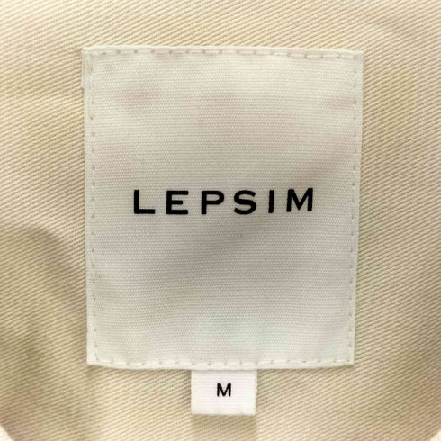 レプシム LEPSIM ノーカラーミリタリージャケット レディース import:M