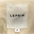 レプシム LEPSIM ノーカラーミリタリージャケット レディース import:M