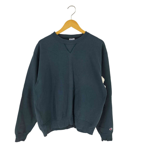 チャンピオン Champion 90s USA製 前V 目無し クルーネックスウェット メンズ import:XL