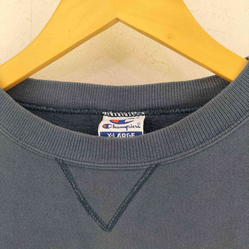 チャンピオン Champion 90s USA製 前V 目無し クルーネックスウェット メンズ import:XL