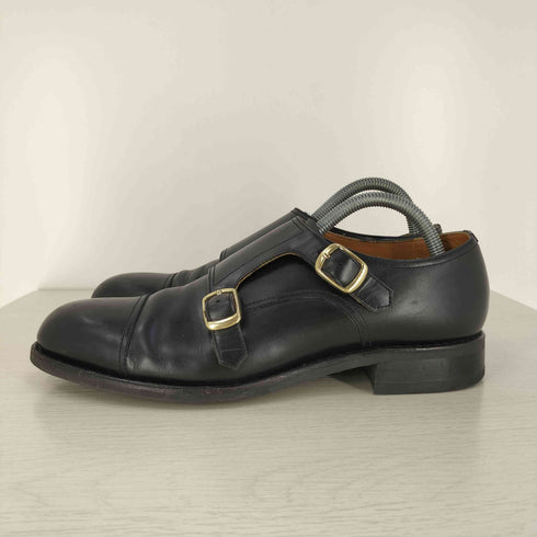スーツカンパニー THE SUIT COMPANY ダブルモンク レザーシューズ メンズ US:7
