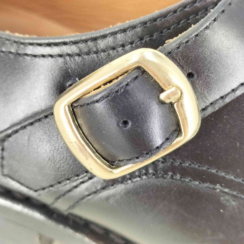 スーツカンパニー THE SUIT COMPANY ダブルモンク レザーシューズ メンズ US:7