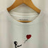 アデイインザライフユナイテッドアローズ A day in the life UNITED ARROWS バンクシー プリント クルーネックTシャツ メンズ JPN:L