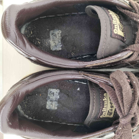 オニツカタイガー ONITSUKA TIGER GSM レザー ローカットスニーカー メンズ JPN:25.5