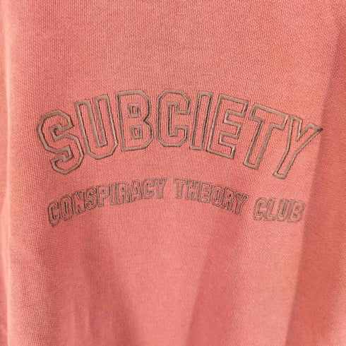 サブサエティ Subciety PIGMENT PARKA ピグメント パーカー メンズ JPN:XL
