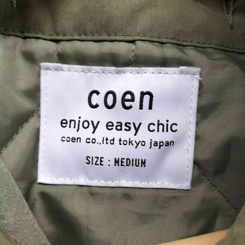 コーエン coen ビッグシルエット M-65 コート&キルティングライナー2枚セット 3WAYモッズコート メンズ JPN:M