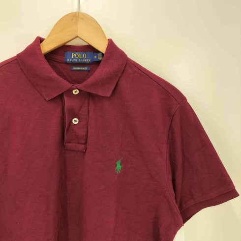 ポロバイラルフローレン Polo by RALPH LAUREN ポニー 刺しゅう 鹿の子ポロシャツ メンズ JPN:M