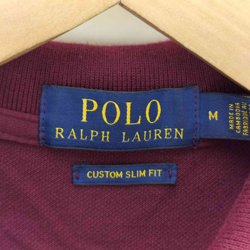 ポロバイラルフローレン Polo by RALPH LAUREN ポニー 刺しゅう 鹿の子ポロシャツ メンズ JPN:M