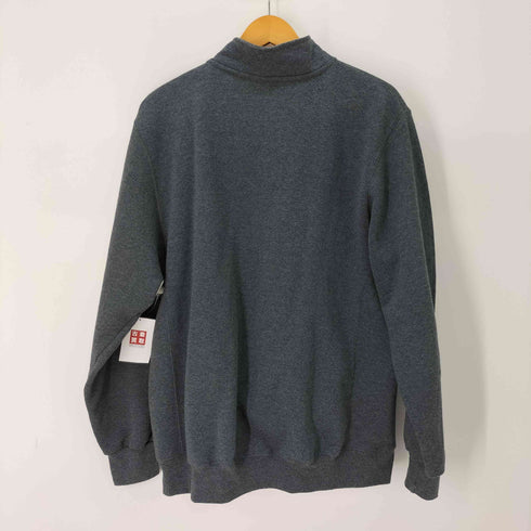 ラッセルアスレチック RUSSELL ATHLETIC ワッペン ハーフジップ スウェット メンズ import:L