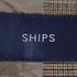 シップス SHIPS グレンチェック ノーカラージャケット レディース JPN:38