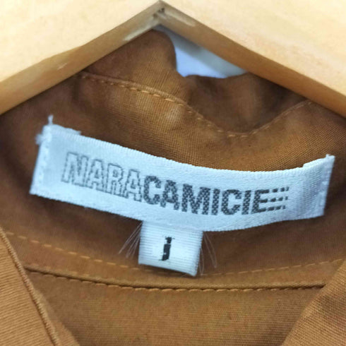 ナラカミーチェ NARACAMICIE フラワー刺繍 長袖 シャツ レディース JPN:1