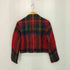ヒステリックグラマー HYSTERIC GLAMOUR 90s スコットランド製 チェック ジップ モヘアカーディガン Y2K レディース FREE
