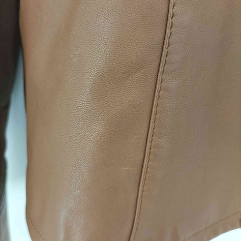 ジョルジュレッシュ GEORGES RECH ゴートスキン スナップボタン シャツジャケット レディース JPN:38