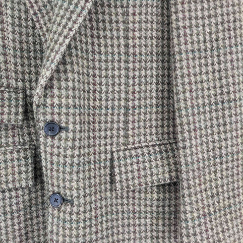 ポロバイラルフローレン Polo by RALPH LAUREN 90S 千鳥柄 2B テーラードジャケット メンズ C92-W80-T170