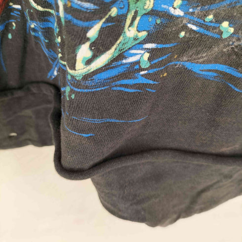 アメコミキャラクタープリント Tシャツ メンズ