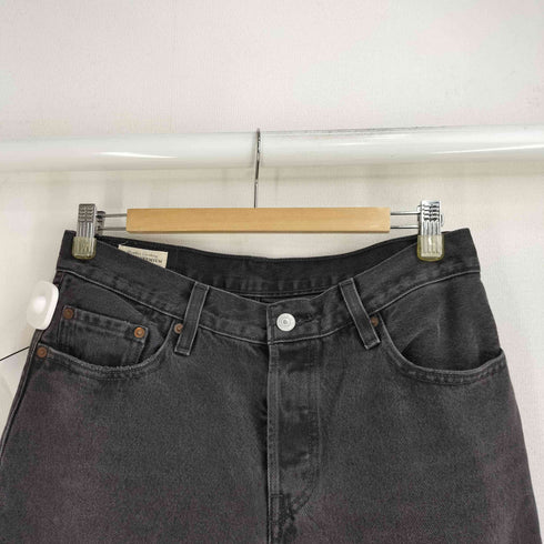 リーバイス Levis STRAUSS&CO 501ボタンフライ ブラックデニムパンツ レディース W27 L26