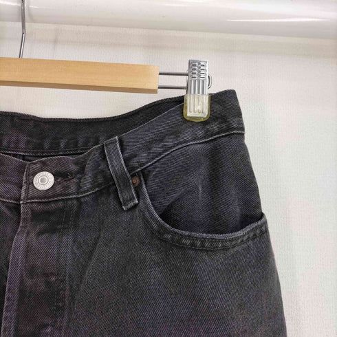 リーバイス Levis STRAUSS&CO 501ボタンフライ ブラックデニムパンツ レディース W27 L26