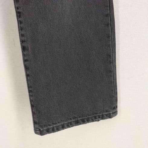 リーバイス Levis STRAUSS&CO 501ボタンフライ ブラックデニムパンツ レディース W27 L26
