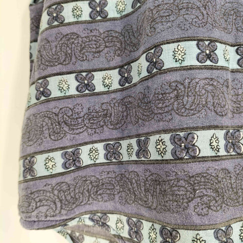 ブルーブルーハリウッドランチマーケット BLUE BLUE H.R.MARKET 花柄 レギュラーカラーシャツ メンズ