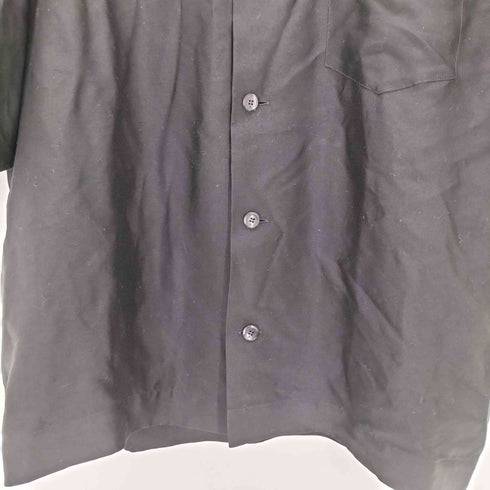 タロウホリウチ TARO HORIUCHI Open collar Shirt シルク混半袖オープンカラーシャツ メンズ 46