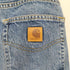 カーハート Carhartt USA製 YKKジップ ジップフライデニムパンツ メンズ 36×32