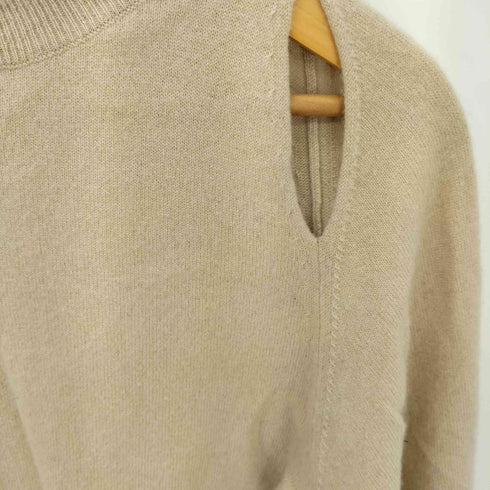 セルフォード CELFORD 肩スリットカシミヤニットプルオーバー レディース ONE SIZE