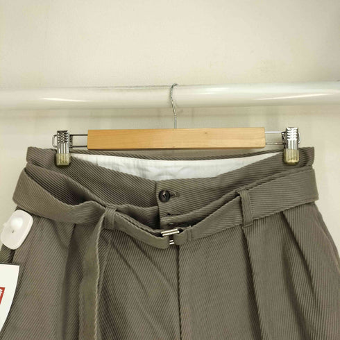 シーオール SEEALL 20AW 2 TUCK LAYERED PANTS メンズ JPN:46