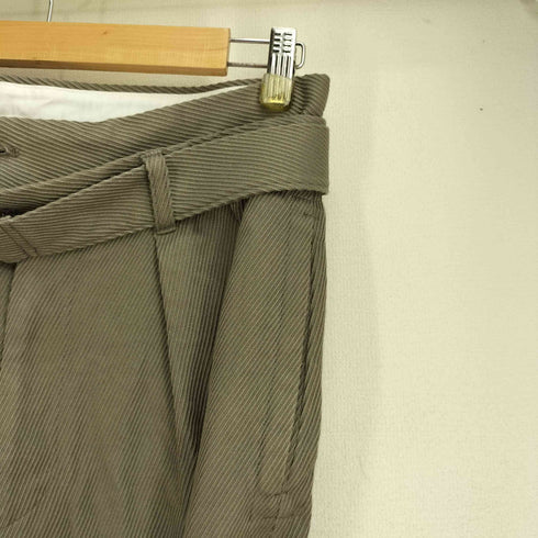 シーオール SEEALL 20AW 2 TUCK LAYERED PANTS メンズ JPN:46