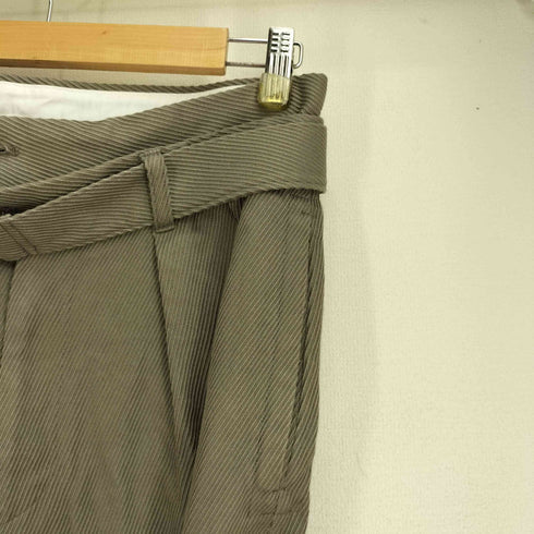 シーオール SEEALL 20AW 2 TUCK LAYERED PANTS メンズ JPN:46